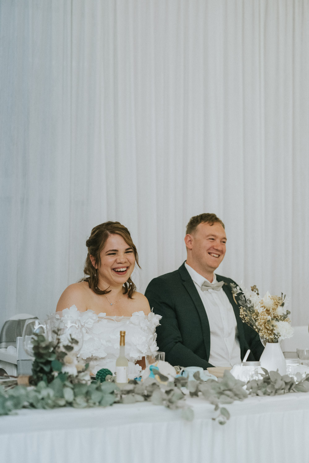 Yevi and Jayden's wedding day